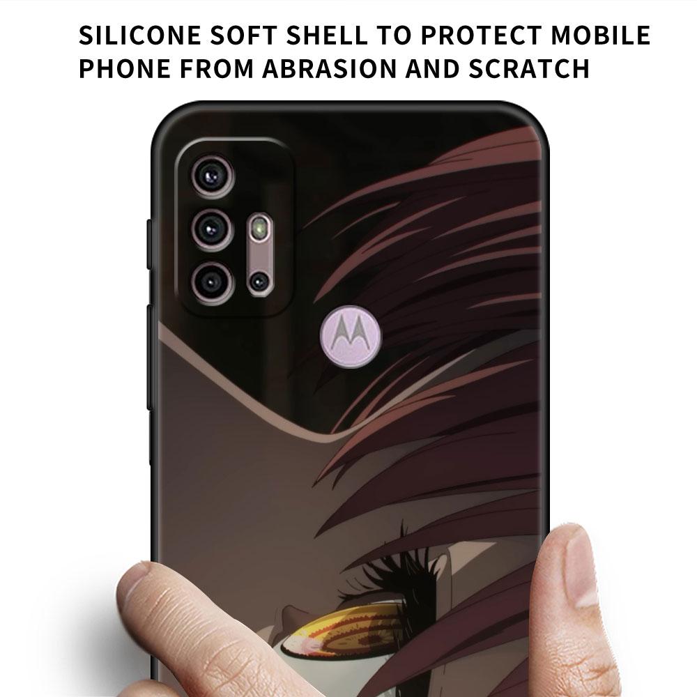 Чехол для Motorola G60 G30 G22 Edge 20 Lite G31 One Fusion G9 G8 G60s G51 G71 G52 G200 G50 мягкий чехол для телефона с бензопилой Makima
