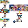 Paw Patrol Toy Set For Kids With Pullbackpolice Cars And Figures For Children Playtime