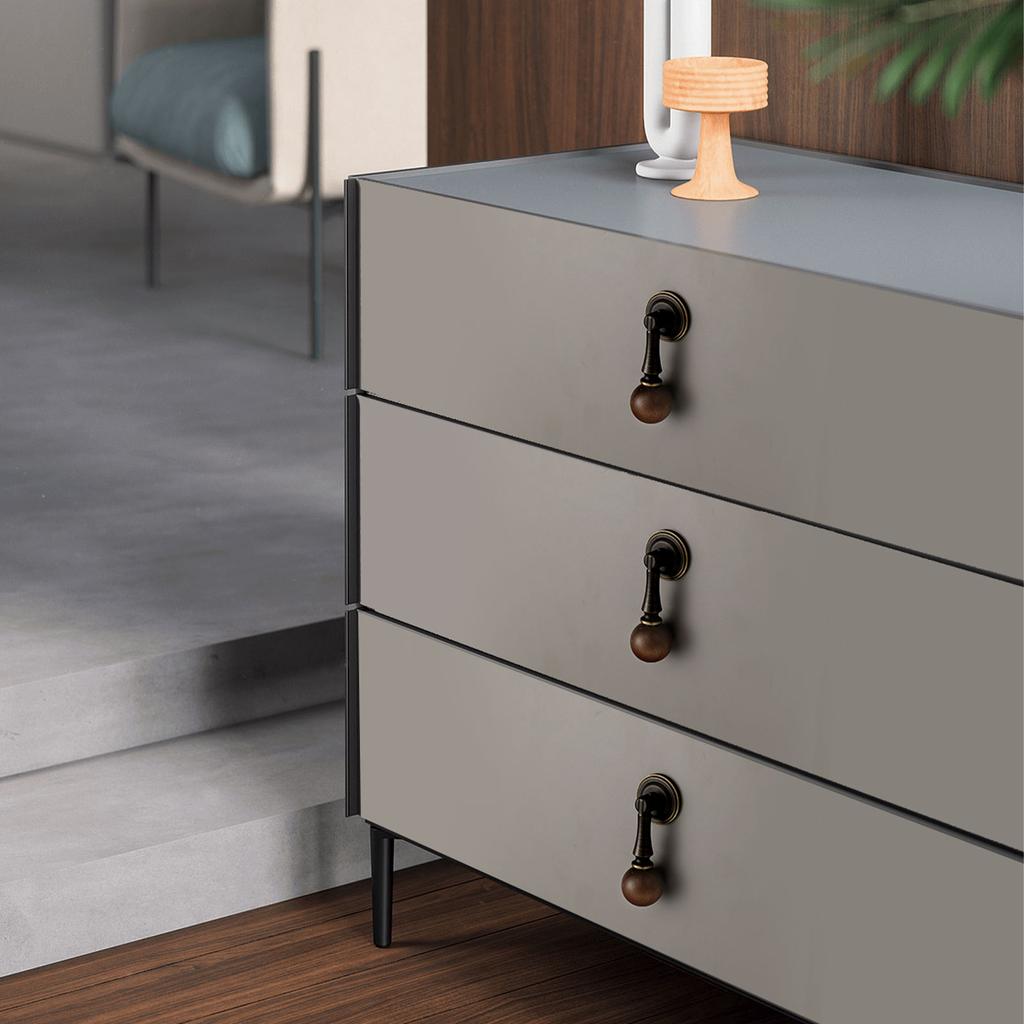 Wardrobe Door Handle Kitchen Door Knobs for Cabinets Knobs Wood Cabinet Knobs Nature Style Wooden Cabinet Handle