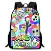 Сумка Dandy'S World Высококачественная Печать Повседневный Межграничный Легкий Рюкзак