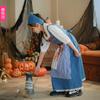 Halloween Children's Costume European Pastoral Girl's Costume Vintage Maid Costume Medieval Manor Maid Dress