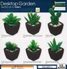 CoroColle Desktop Garden 2 Набор из 6 видов Gacha Gacha [Суккуленты]