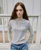 COVERNAT WOMAN Женская полосатая толстовка с длинным рукавом Полоска