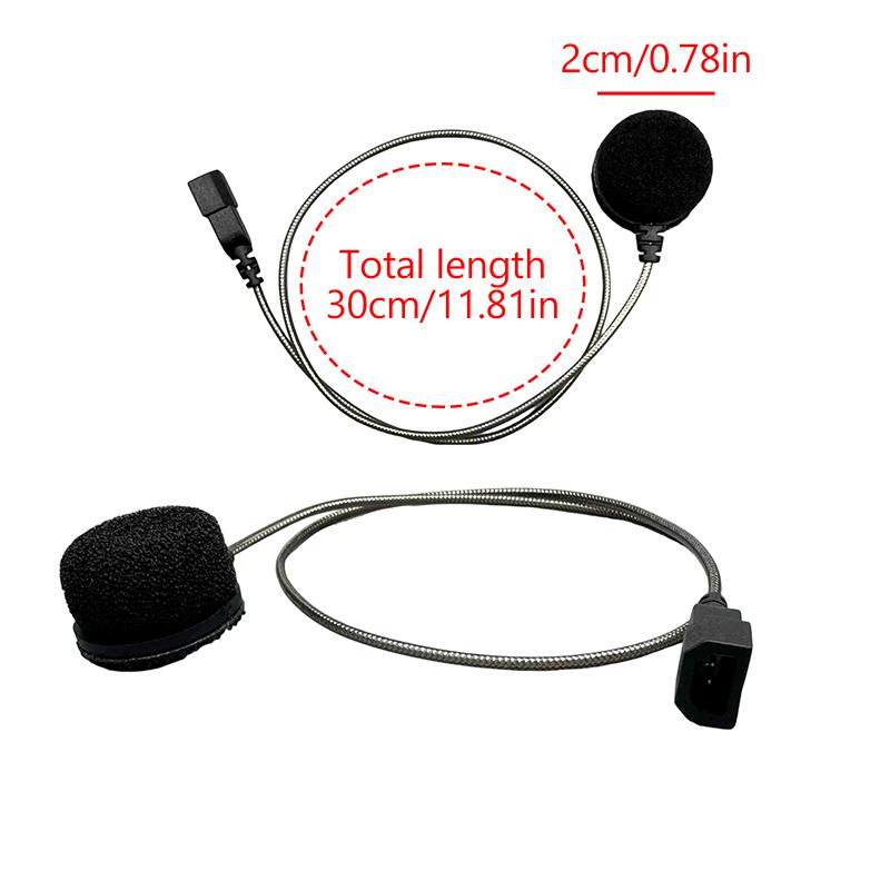 Новый для мотошлема Cardo Freecom/Spirit Bluetooth-интерком Мягкий проводной микрофон Жесткий проводной микрофон И 3,5-мм динамик