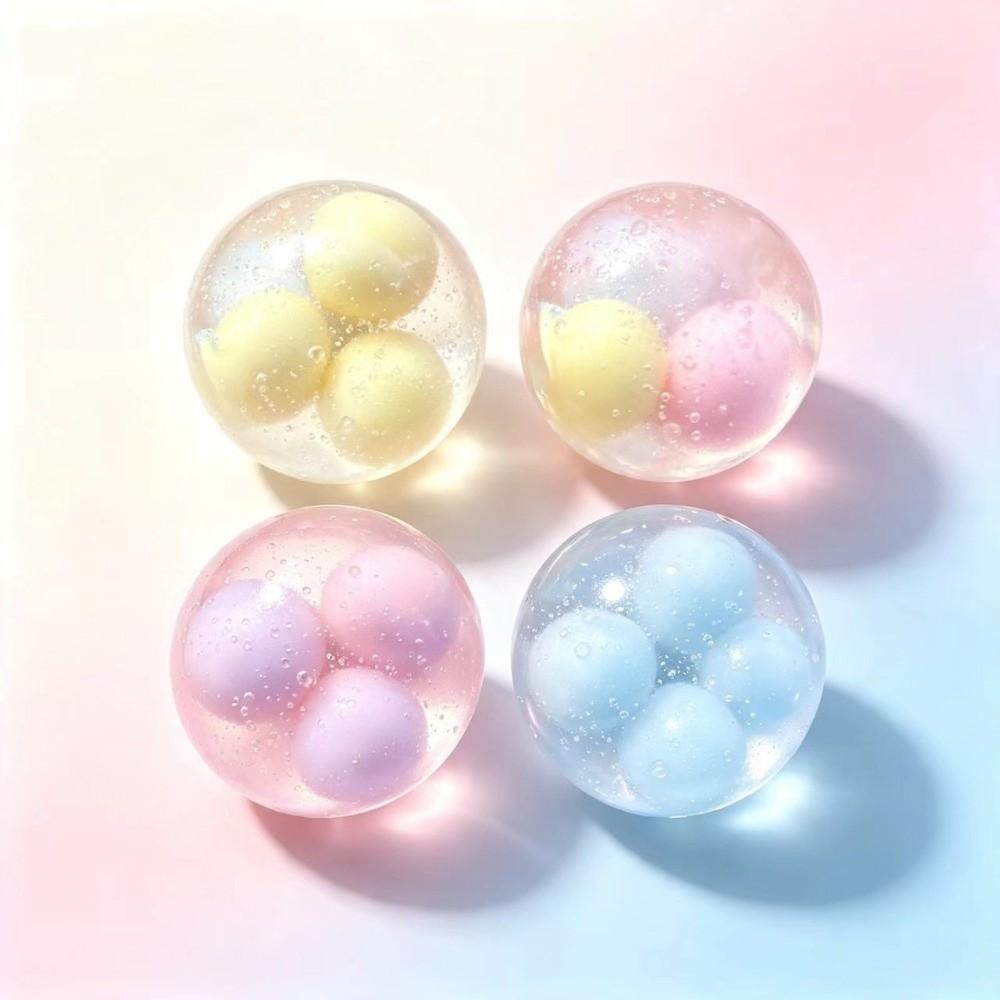 Quiet Ball Squishy Toy Wax Skin Sensory Fidget Toy Reduce Pressure Balls Reduce Pressure