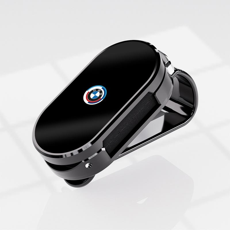 Car Sun Visor Eyewear Holder Sunglasses Clip For BMW I4 G20 X3 X5 F40 G26 F30 F10 E90 F20 E46 E60 E39 E36 G26 X7 Car Accessories EB1