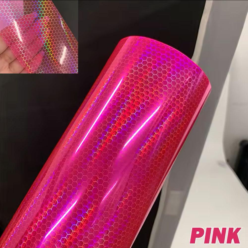 Car Sticker Headlight Lamp Film Auto Laser Honeycomb Taillight Lamp rhombus protective film Waterproof Self-Adhesive Stickers