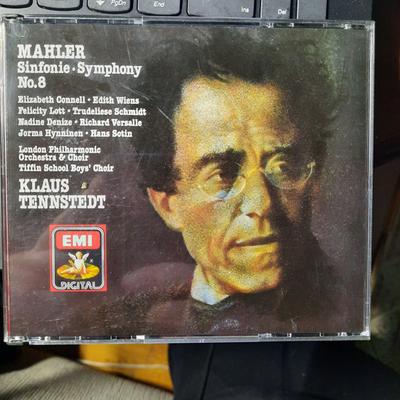 CD ТЕННСТЕДТ; LPO & ХОР - Малер;Симфония №8 CDS7476258 EMI Digital 1987 Германия Классика Б/У