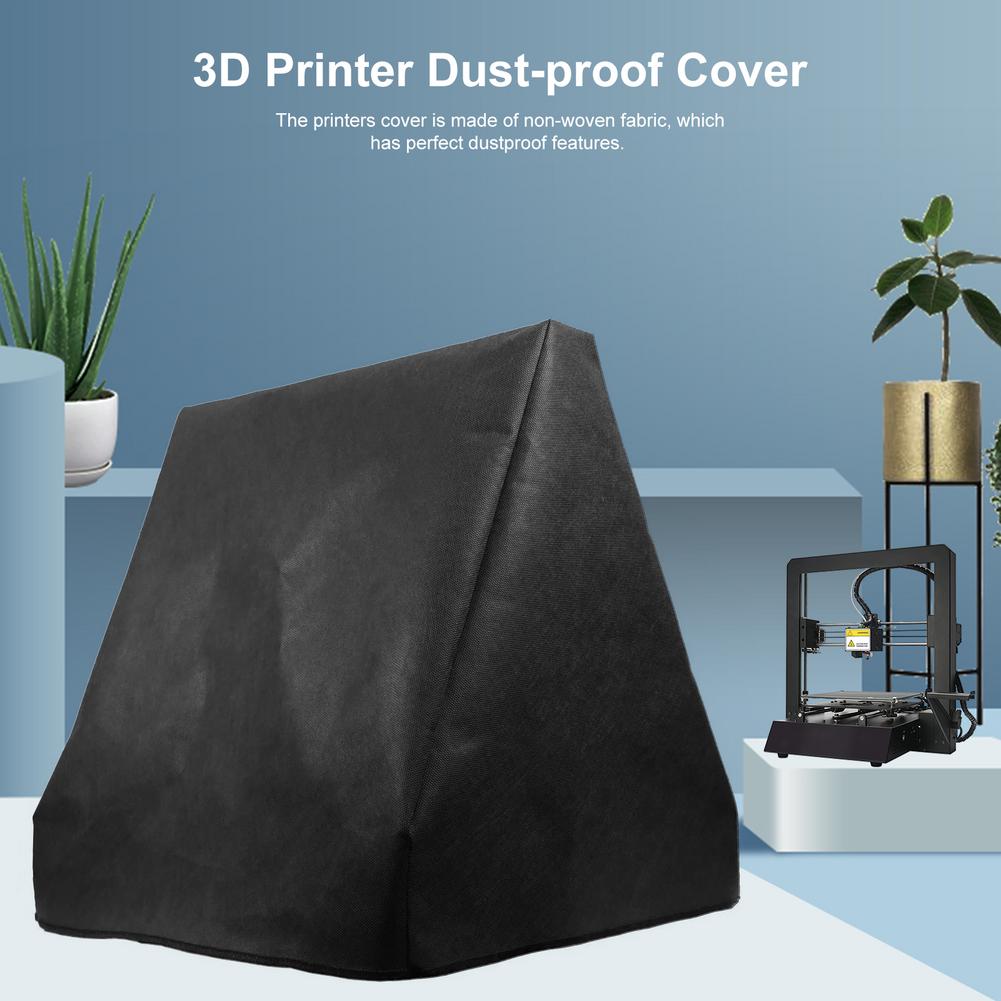 Durable Anycubic I3 Mega 3D Printer Dust Cover - Easy To Clean, Protective Black Housing for Home and Office Use