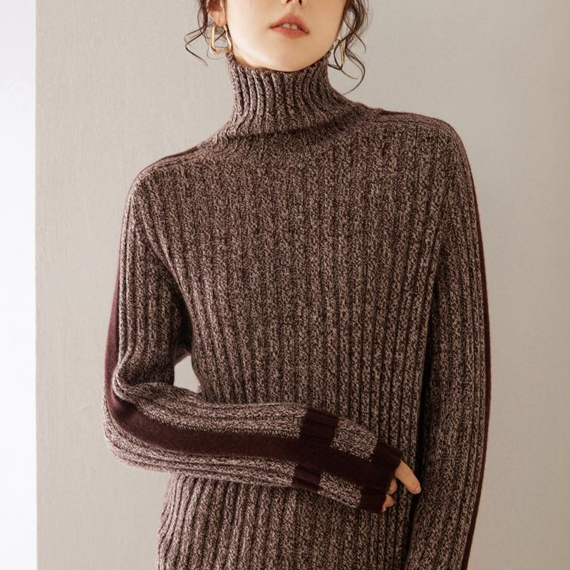 Женский кашемировый свитер Qinghe cashmere 100% кашемир женский осенне-зимний кашемировый пуловер мягкий и теплый
