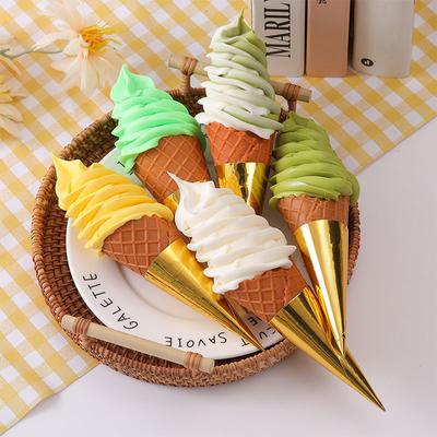 INS Симуляция Мороженого Искусственный Торт Искусственная Еда Детские Игрушки Свадебная Вечеринка Кондитерская Десерт Оформление Витрины Реквизит для Фотографии