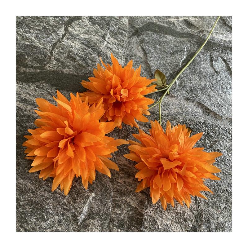 Свадебный шелковый шар-хризантема для домашнего декора и фотосессий, подарочные аксессуары