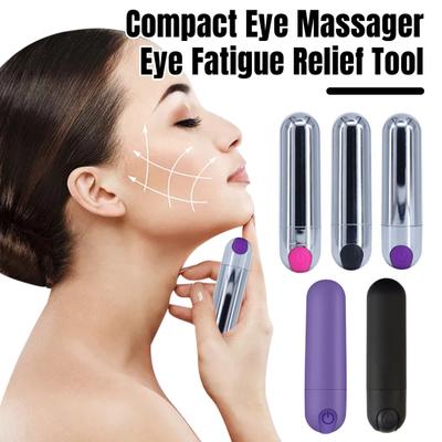 Электрический массажер для глаз, 10 режимов, регулируемый, USB-перезаряжаемый, водонепроницаемый, портативный, мини-вибрационный, многофункциональный, тихий, массажер для глаз и тела
