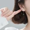 Girls Star Chic Tassel Asymmetry Drop Earrings Fashion Accessories Stud Earrings Party Jewelry