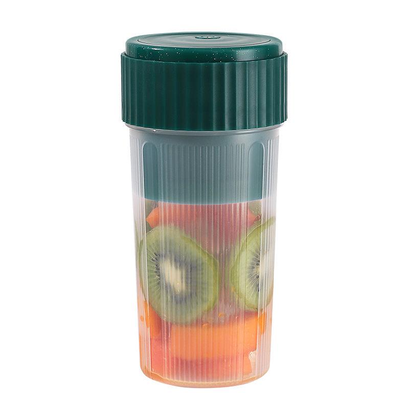 Мини-электрический блендер, портативная соковыжималка для фруктов, чашка, зарядка через USB, миксер для смузи, молочных коктейлей