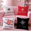 Brand JJeanneau Cushion Cover Breathable Linen Pillowcase Summer Odorless EcoFriendly Invisible Zipper Washable