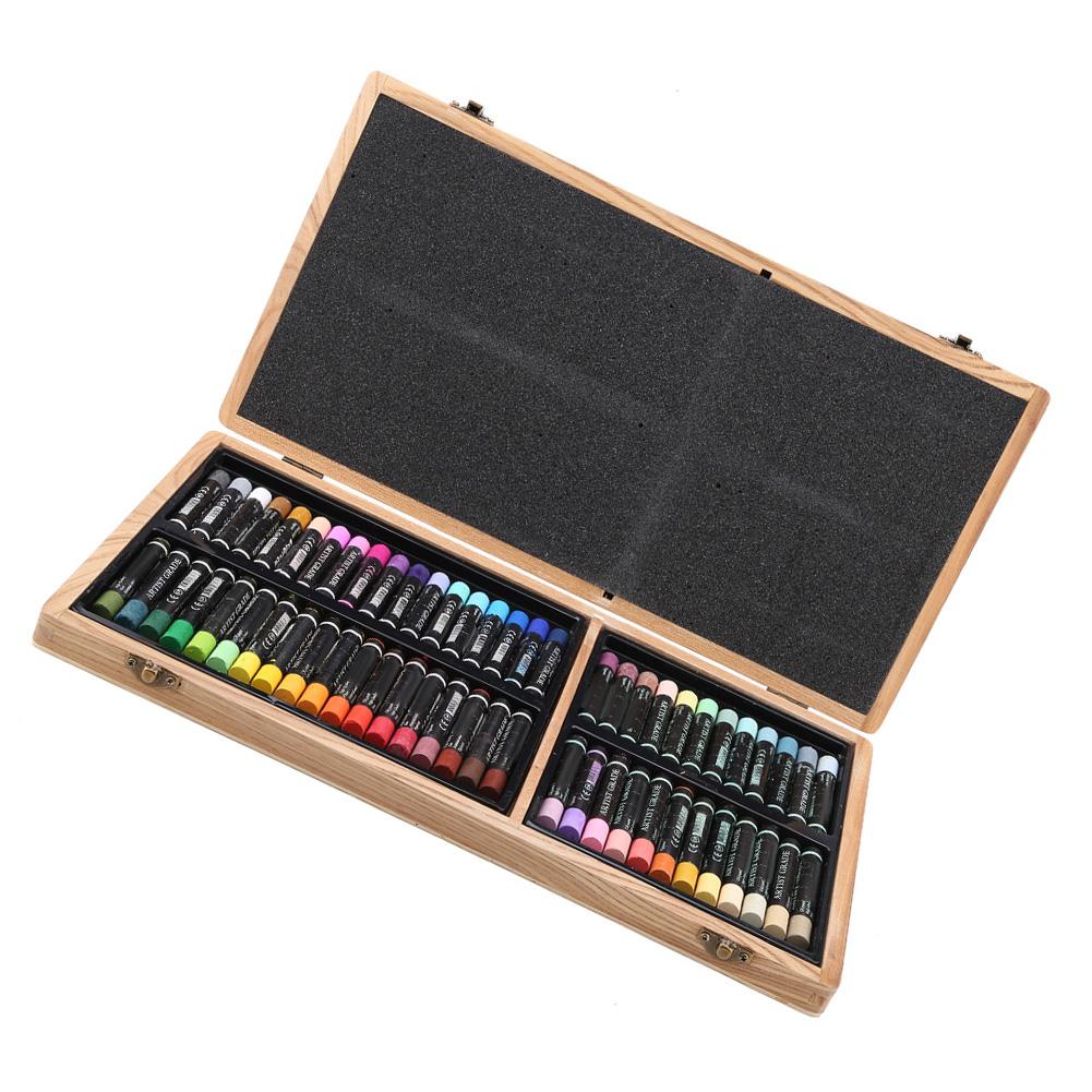 Dereen 60 Colors Hvy Oil Pastel Oil Painting Stick Fine Art Painting Crayon Set