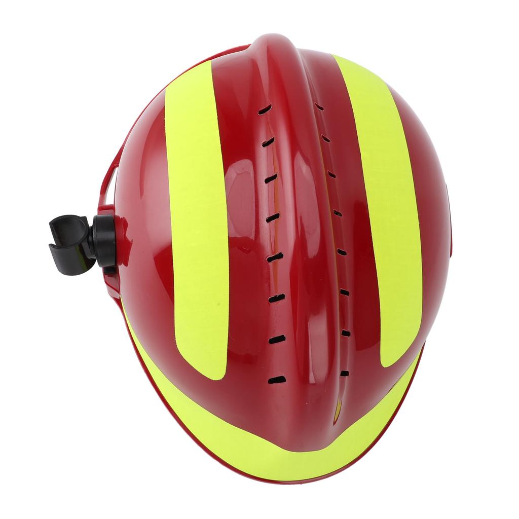 Rescue Safety Helmets Heat Resisting Shock Resistance Adjustable Vented Rescue Hard Hat for Fire