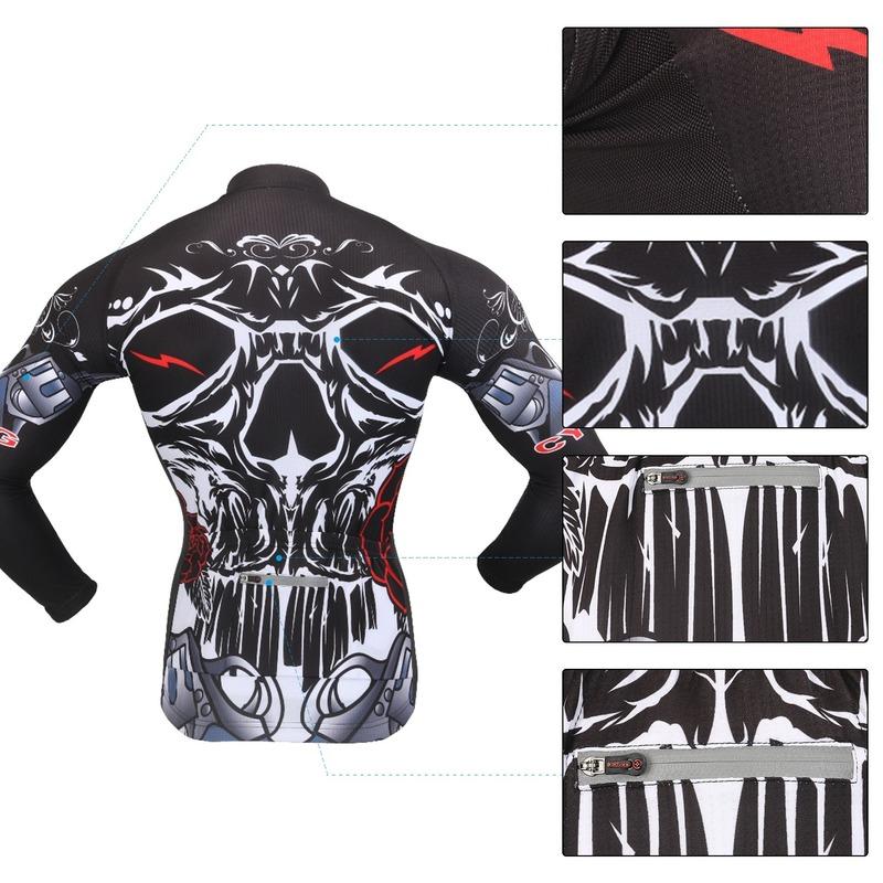 Дышащие велосипедные майки, комплект одежды для велоспорта, быстросохнущая мужская велосипедная одежда с длинными рукавами, костюм, колготки