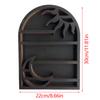 Floating Shelves Essential Oil Display Rack Stone Wall Gothic Decoration Wall Stand Organizer For Home Creative Decor