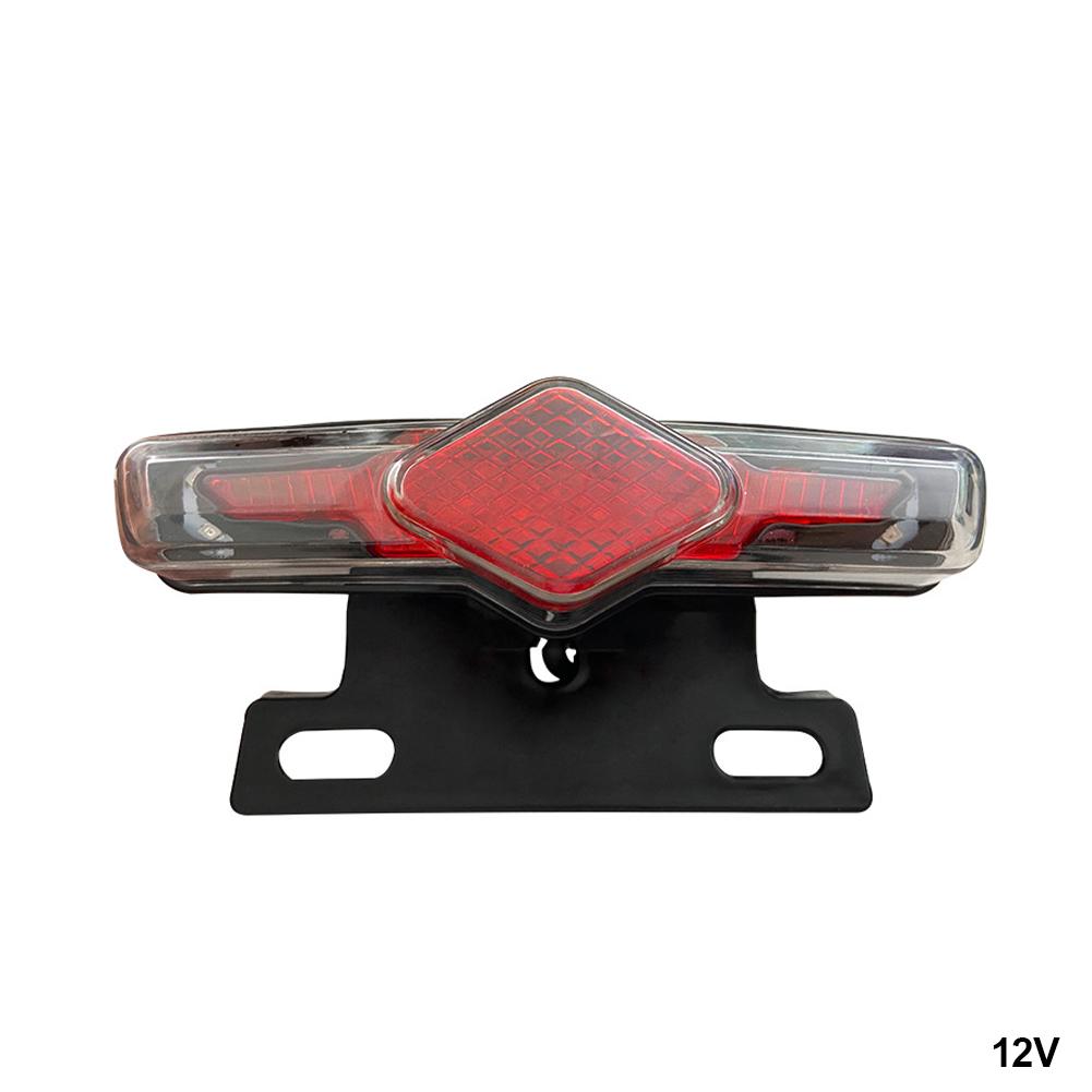 12 В/36 В-60 В Электрический велосипед Ebike Задний фонарь Сигнал поворота Задний фонарь для багажника Задний фонарь Ночной дорожный предупреждающий свет Сигнал поворота