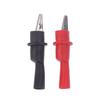 2 шт. мультиметра Push On зажим типа «крокодил» P2008 встроенный 2 мм зонд изолированный зажим типа «крокодил» для электрических испытательных зондов