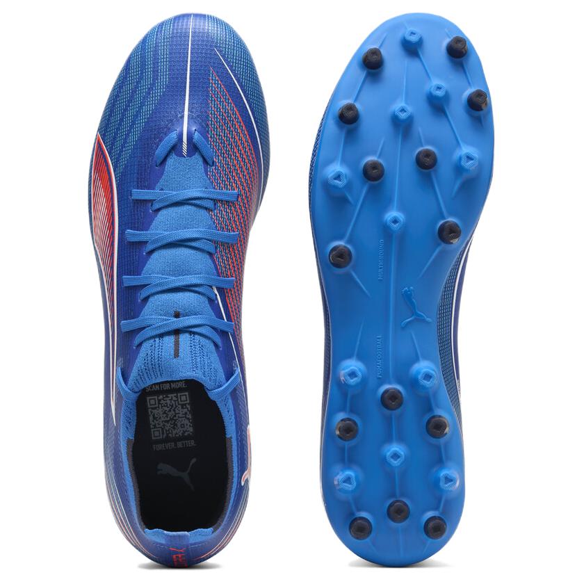 Puma Ultra 6 Match Classic Versatile Soccer Shoes Men Soccer Shoes Blue 108519-01