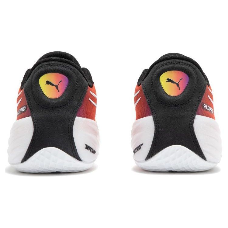 Puma All-Pro Nitro Showtime Unisex Sneakers Yellow Yellow-Sizzle Purple-Glimmer 309890-01