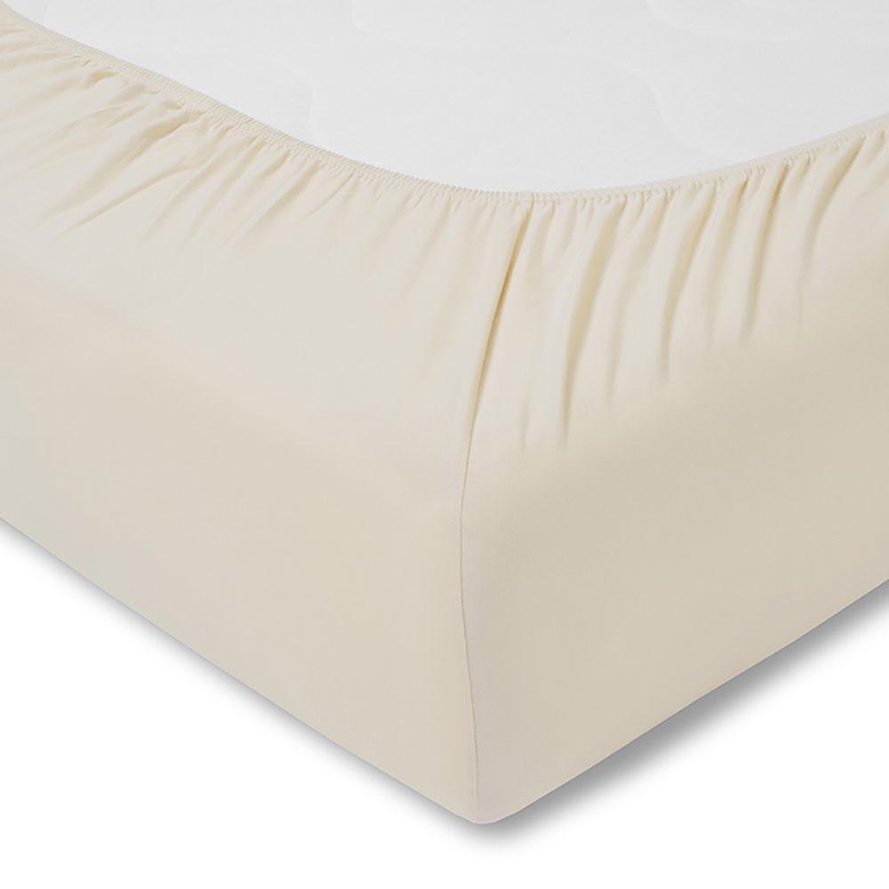 Простыня на резинке estella 205 zwirn-jersey 150x200см
