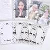 50Pcs/Pack Clear Photocard Sleeves Self-Adhesive Card Cover Idol Photo Packaging Bag Self Sealing Bag Gift Card Protector