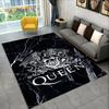Freddie Mercury Queen-Rock-Band Area Rug,Carpet Rug for Living Room Bedroom Sofa Doormat Decoration, Kid Play Non-slip Floor Mat