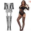 New Fashion Plus Size Women Fishnet Body Stocking Underwear Sexy Bodysuit Lingerie