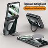 Для MOTO Razr 60 60 Ultra 360° Поворотный Алюминиевый Держатель Магнитный & Держатель & Кольцо 3-в-1 Закаленное Стекло Пленка Противоударный Чехол для Телефона