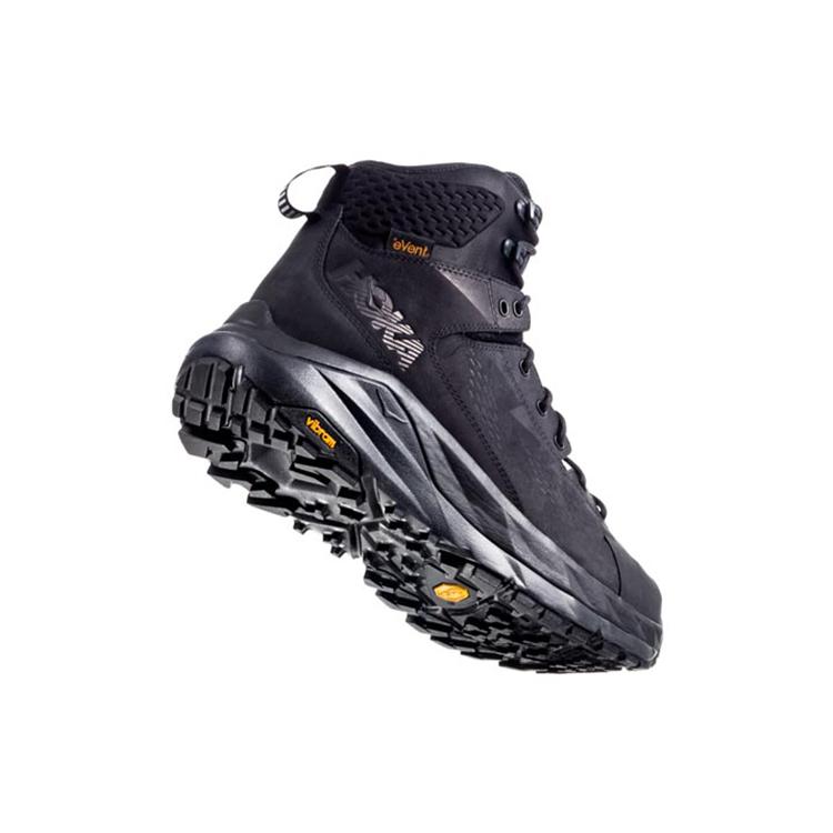 HOKA One One Kaha Альпинистские и туристические ботинки Мужские Высокие Черные 1099637-BPHN