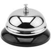 Service Bell Rust Proof Clear Sound Metal Structure Hand Pressed Desk Bell for Hotel Restaurant