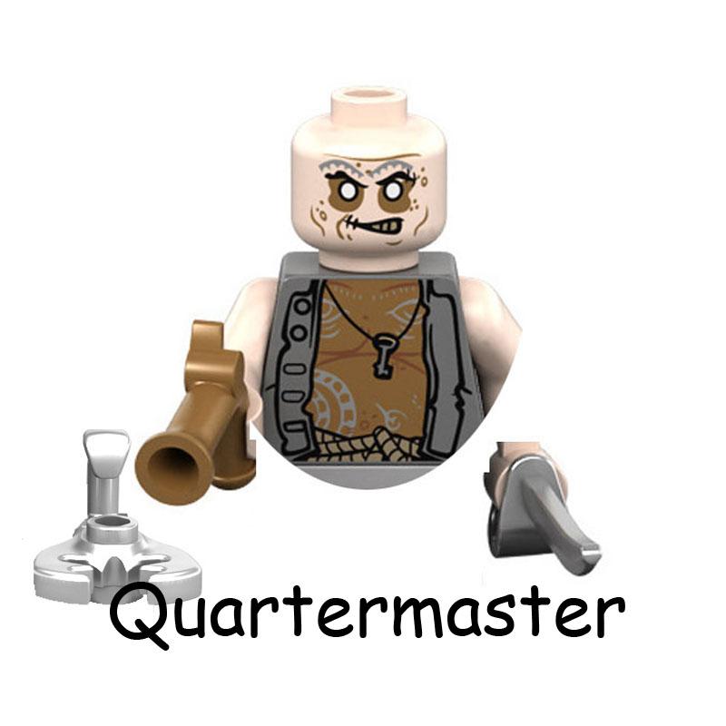 Карибы Пиратов Призрачные Зомби Акулы Джек Воробей Капитан Фигурка Блоки Конструктор Кирпичики Строительные Игрушки Для Детей