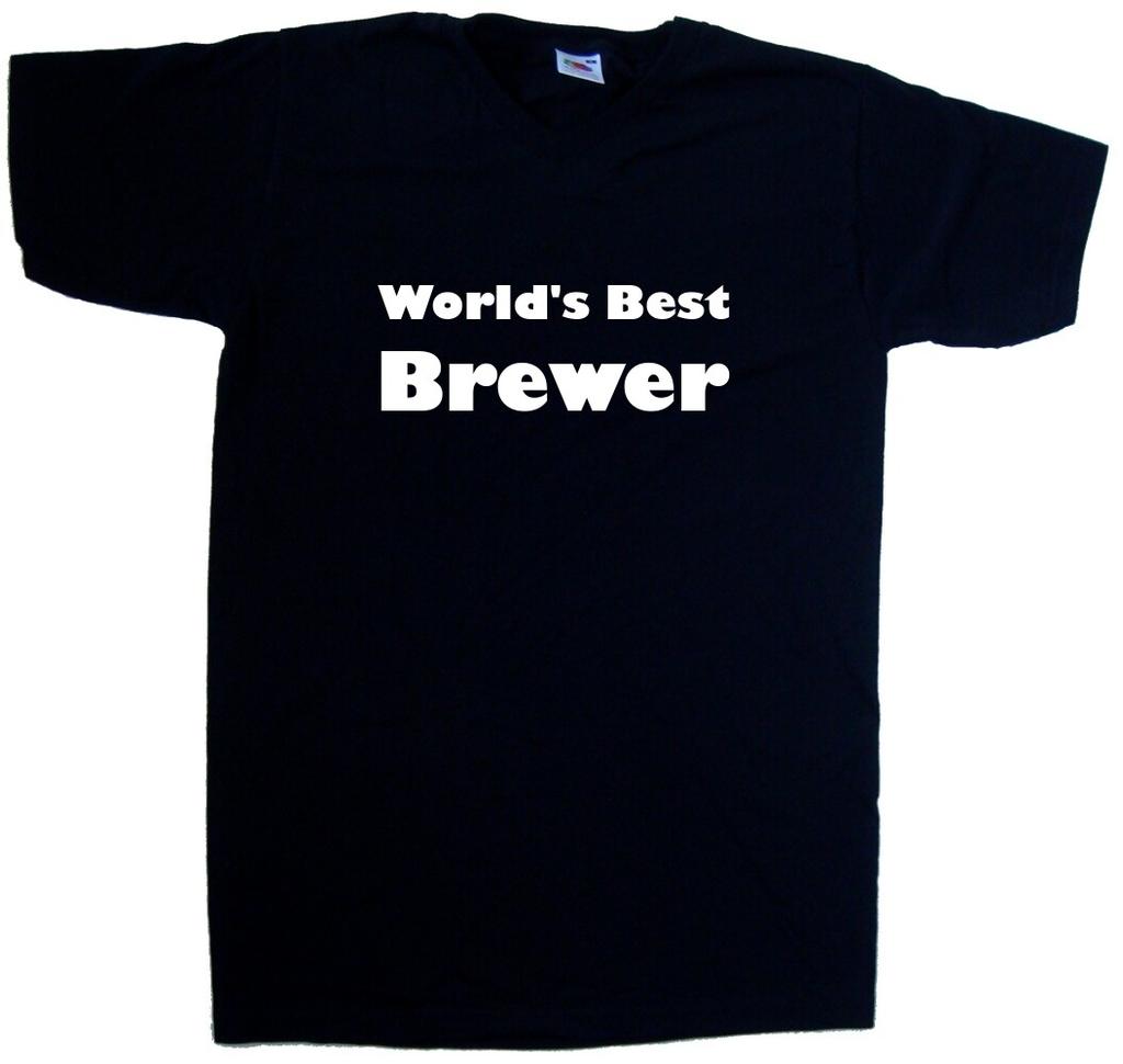 World'S Best Brewer V-Neck T-Shirt