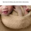 Newborn Photography Wrap Hat Set Breathable Cute Baby Photo Props for Infant Photo Shooting