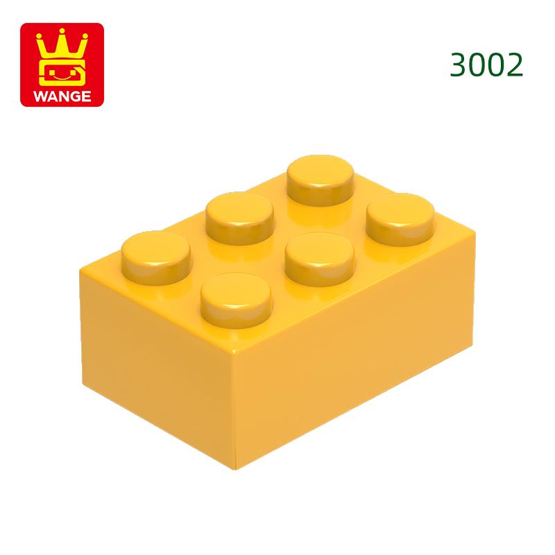 Нетоксичный 55 шт./лот 3002 2x3 Толстые Строительные Блоки Moc Аксессуары Совместимые С Кирпичами Детские Игрушки Подарочная Коробка