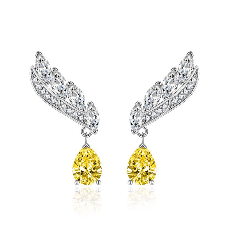 Серьги-капли Lindon из медного сплава с цирконом, серьги-капли для женщин, подарки на свадьбу