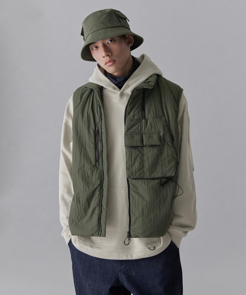MUSINSA STANDARD [City Leisure] Cargo Bucket Hat [Khaki]