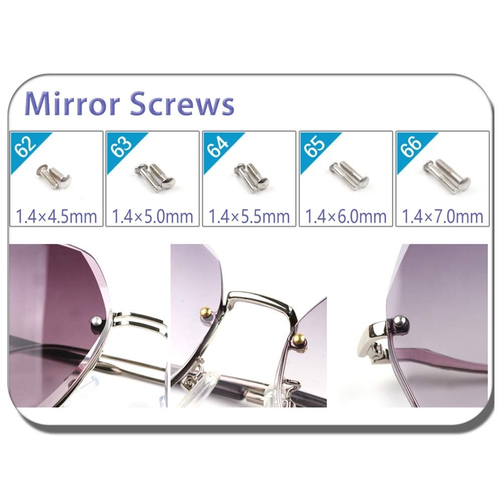 Tool Kit Screwdriver Screws Sets Repair Kit Tool Glasses Repair Screw Nut Eyeglasses Repairing Set