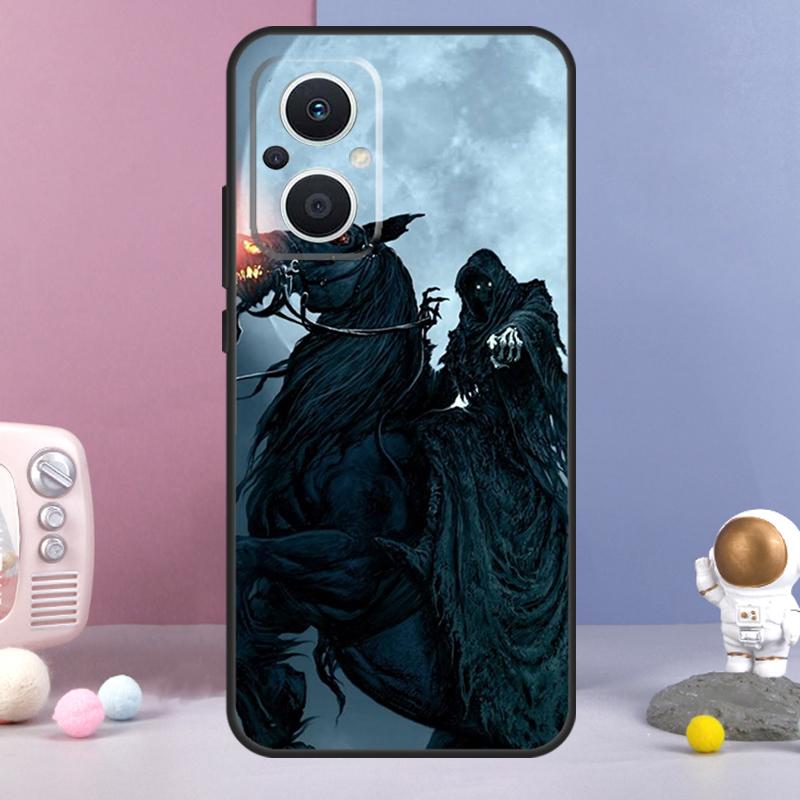 Death Grim Reaper Skull Funda For OPPO Reno 8 Lite 11F 12F 13F 14F 10 11 12 13 14 Pro OPPO Find X9 X5 X6 X8 Pro Case