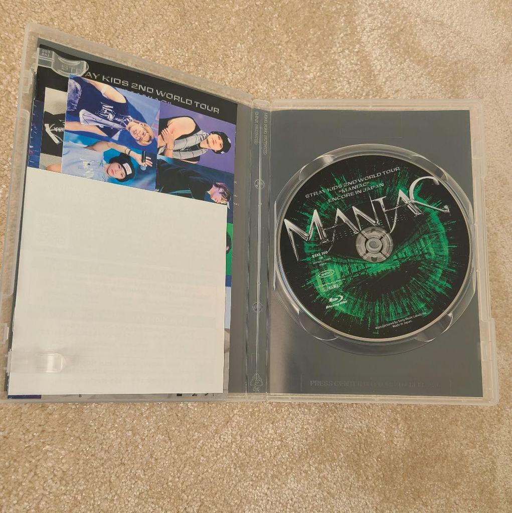 [Б/У] Stray Kids MANIAC Blu-ray Обычное издание