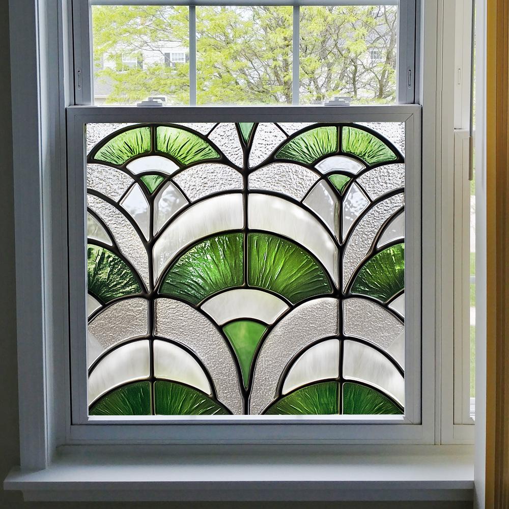 BL301-330 Цветная ПВХ Статическая Пленка для Окон - Без Клея Домашнее Украшение