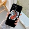 Tattoo Japanese Koi Dragon Wave Case For Oppo A76 A16 A96 A17 A18 A60 A80 A40 A38 A58 A78 A98 A94 A74 A54 A15 A57 A77 A5 Pro