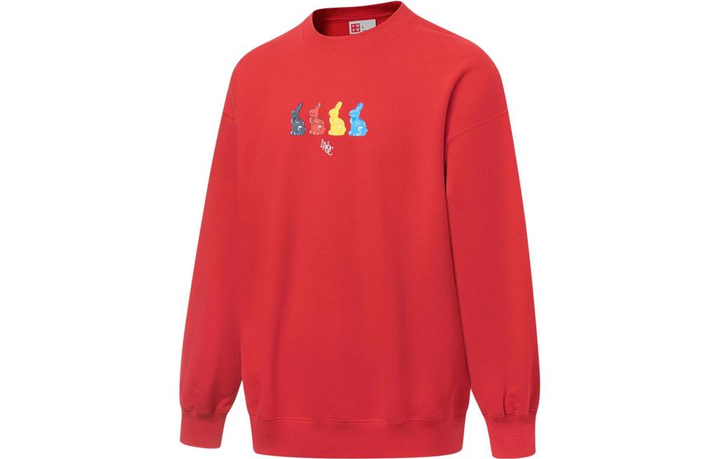 Li Ning Sweatshirt Unisex Vermilion AWDT315-1