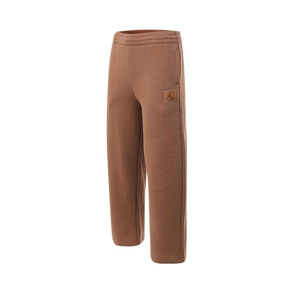 Jordan Youth Classic Versatile Fashion Simple Knit Sports Pants Kids Pants Brown HQ8498-258