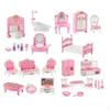 22 предмета игровых домиков, аксессуары, мини-мебель, ролевые игрушки, модель сцены своими руками, кукольный домик