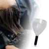 Barber Face Shield Hair Mask Salon with Sponge Handle Haircut Sprays Hairspray